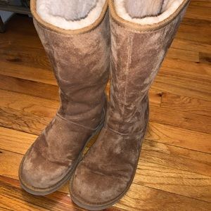 Ugg tall zip back boot
